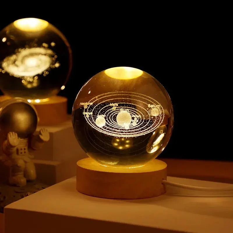 Space Crystal Ball Lamps