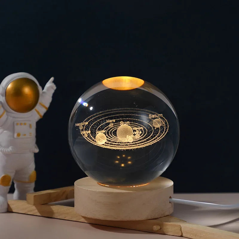 Space Crystal Ball Lamps